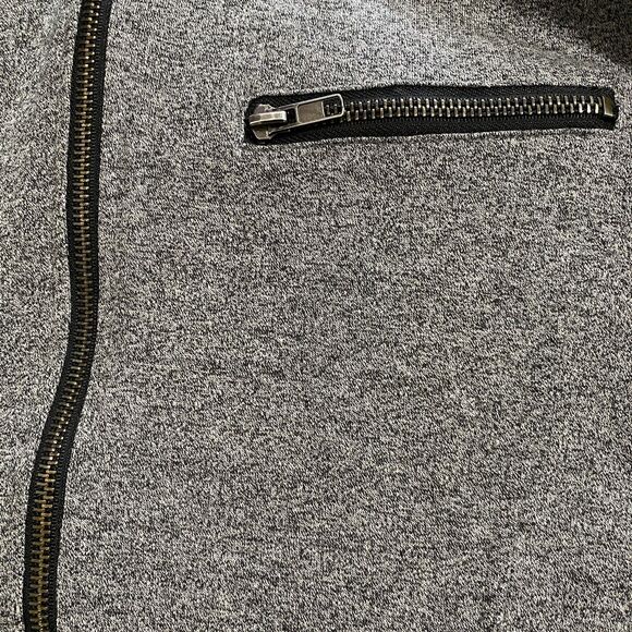 The Narrows Womens S Hoodie Jacket Gray Black Full Zip Sweater - Picture 5 of 11